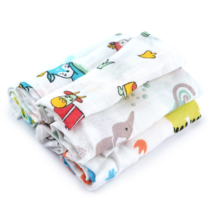 BabyCub - Cotton Muslin Napkins For Babies - Image 5