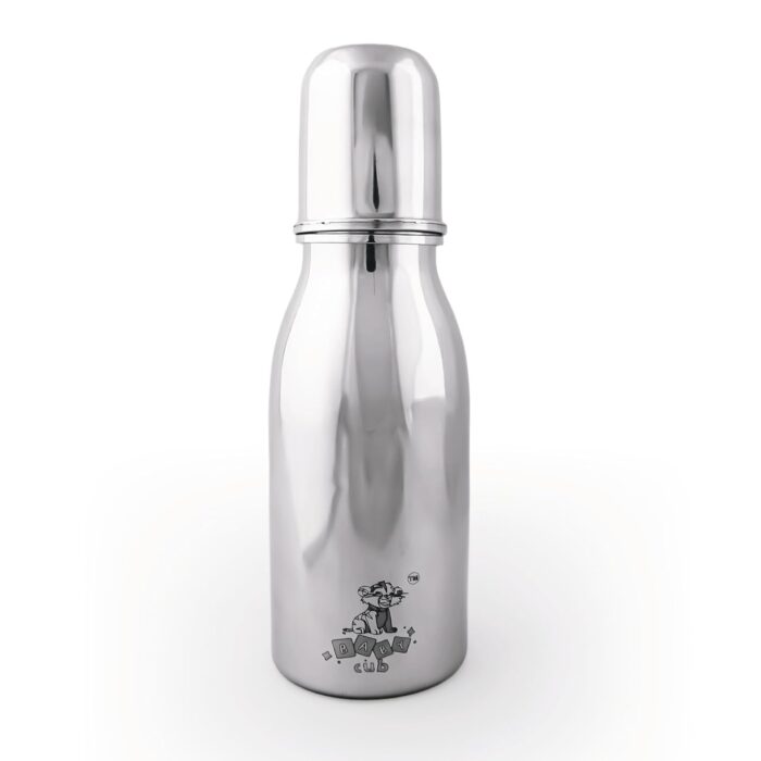 Steel Feeding Bottle For Newborn Baby - 250 ML - Image 2