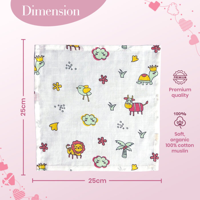 BabyCub - Cotton Muslin Napkins For Babies - Image 8