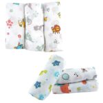 Baby Cub Muslin Cotton Baby Swaddle (Pack of 3) - Image 2