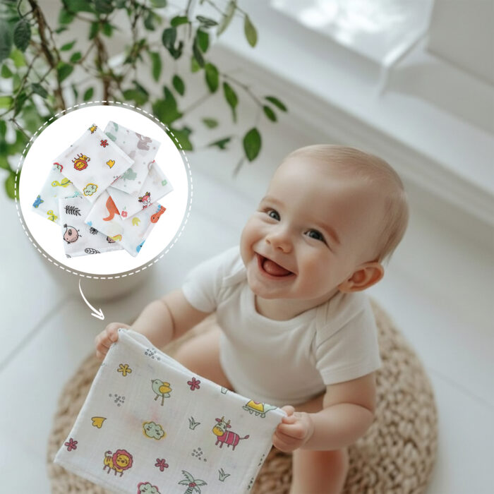 BabyCub - Cotton Muslin Napkins For Babies - Image 2