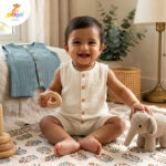 Muslin Baby Romper Clothes | Organic Cotton - Image 4